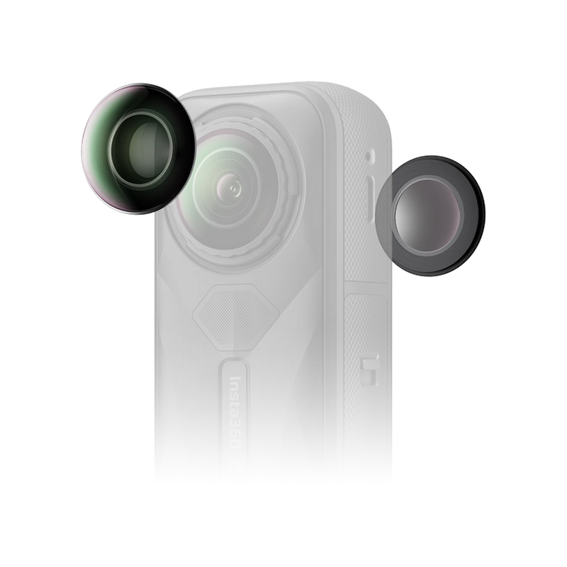 Аксессуары для экшн камеры Insta360 X5 Replacement Lens Kit Double Черный