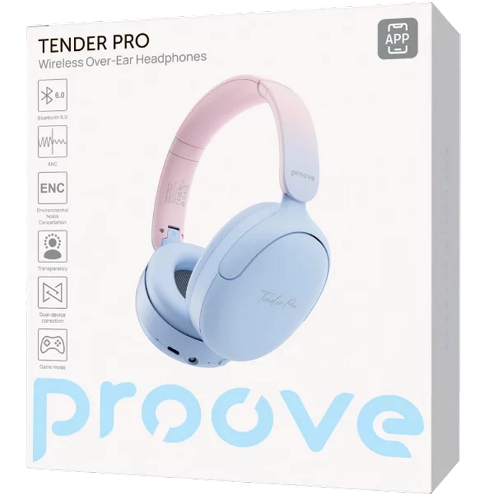 Căști Proove Tender Pro Albastru
Fără fir | 20 Hz - 20000 Hz