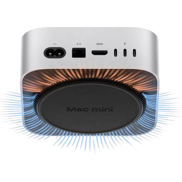 Настольный ПК Apple Mac mini A3238 M4 (10CPU/10GPU) 32 ГБ Серебристый