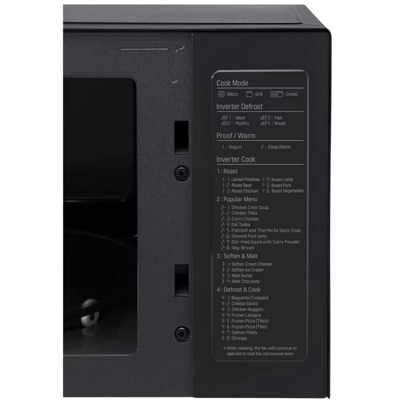 Микроволновая печь LG MH6565DPR Черный