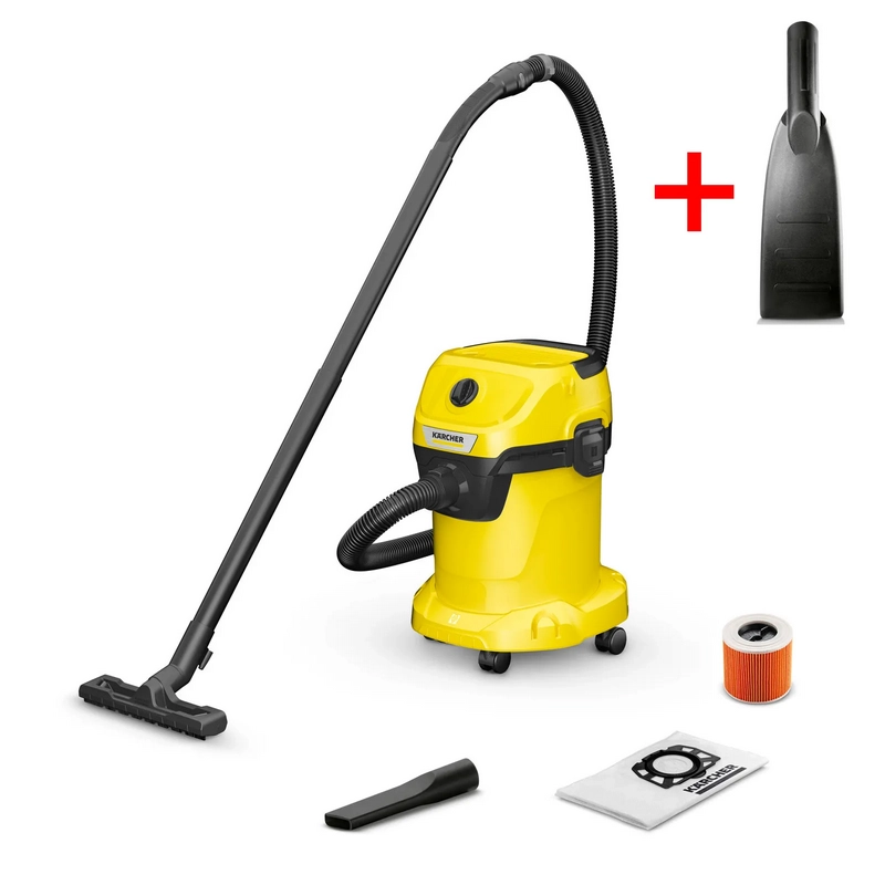 Купить  Пылесосы - Пылесос Karcher WD 3 V-17/4/20 + Duza auto WD..