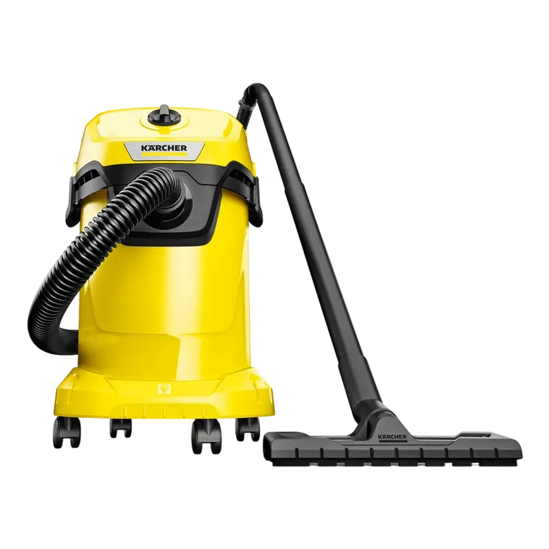 Пылесос Karcher WD 3 V-17/4/20 + Duza auto WD Жёлтый