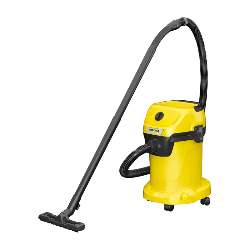 Пылесос Karcher WD 3 V-17/4/20 + Duza auto WD Жёлтый