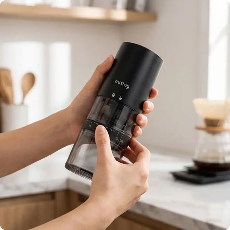 Râșniță de cafea Huslog HUS1064 Negru
Pietre de moară | 30 W | 25 g
