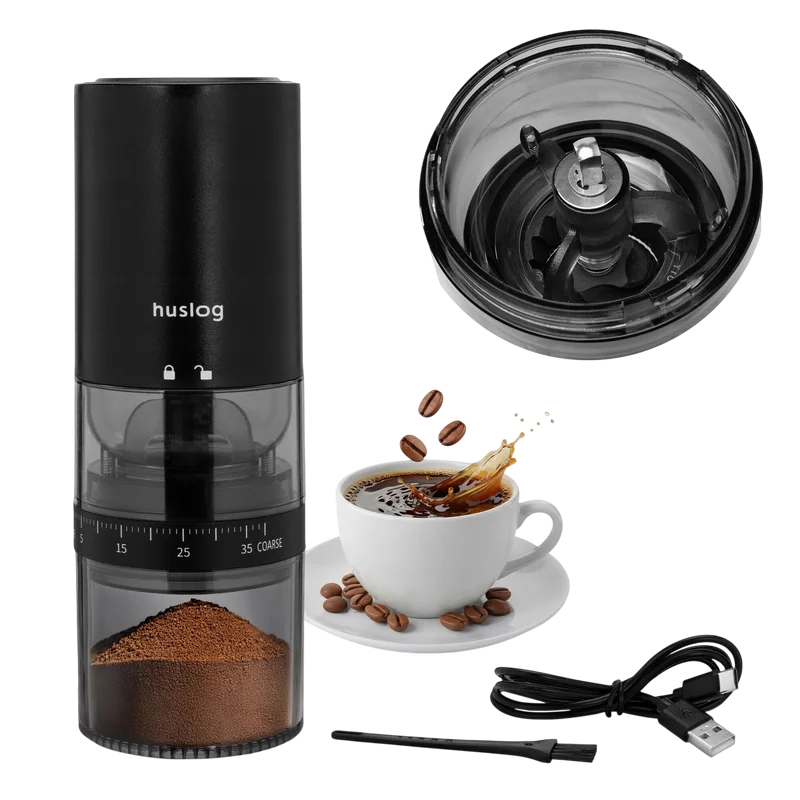Râșniță de cafea Huslog HUS1064 Negru
Pietre de moară | 30 W | 25 g