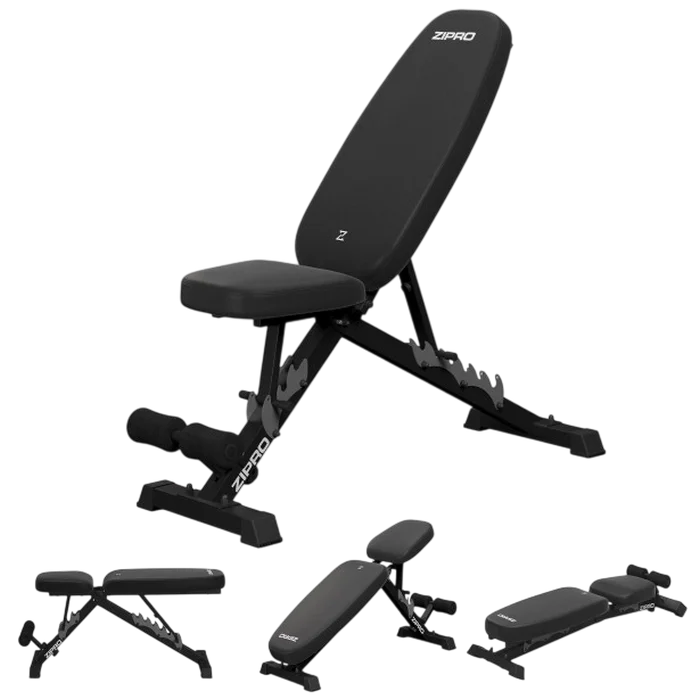 Bancă fitness Zipro Jacked Negru
200 kg