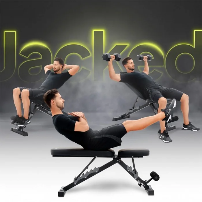 Bancă fitness Zipro Jacked Negru
200 kg