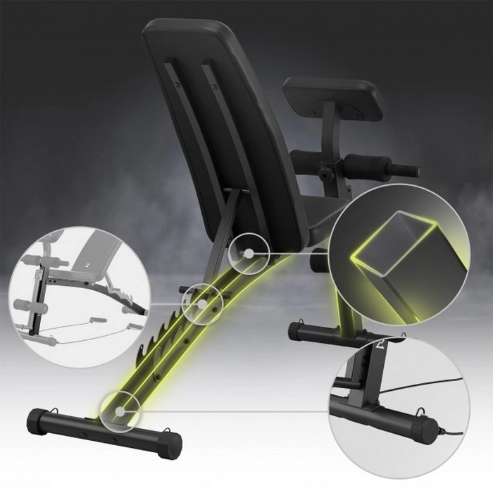 Bancă fitness Zipro Volume Negru
110 kg