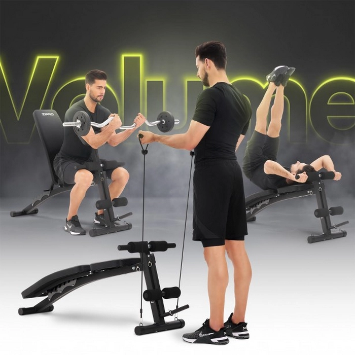 Bancă fitness Zipro Volume Negru
110 kg