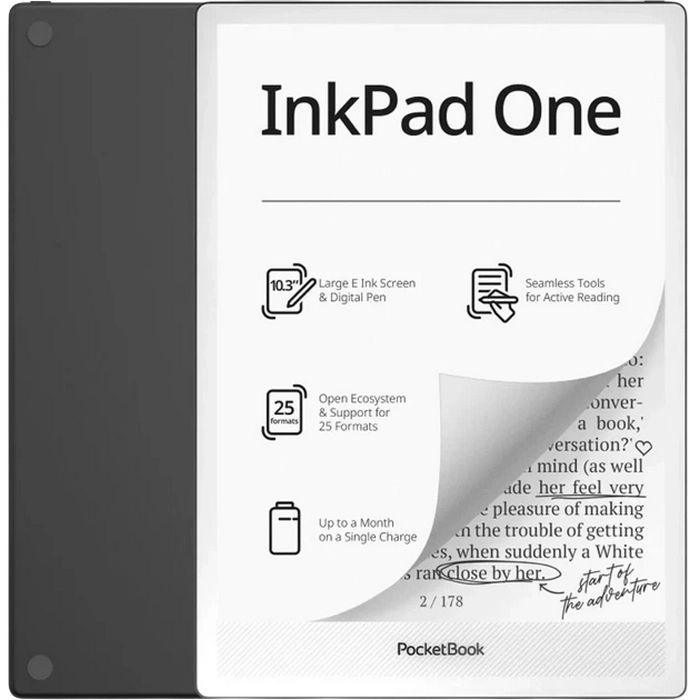 Электронная книга PocketBook 1030 InkPad One Матовый черный