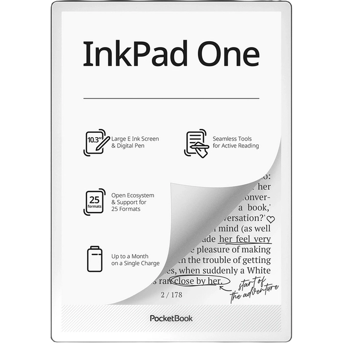 Электронная книга PocketBook 1030 InkPad One Матовый черный