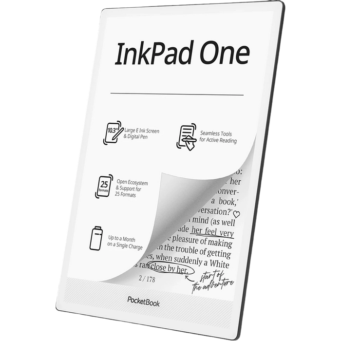 Электронная книга PocketBook 1030 InkPad One Матовый черный