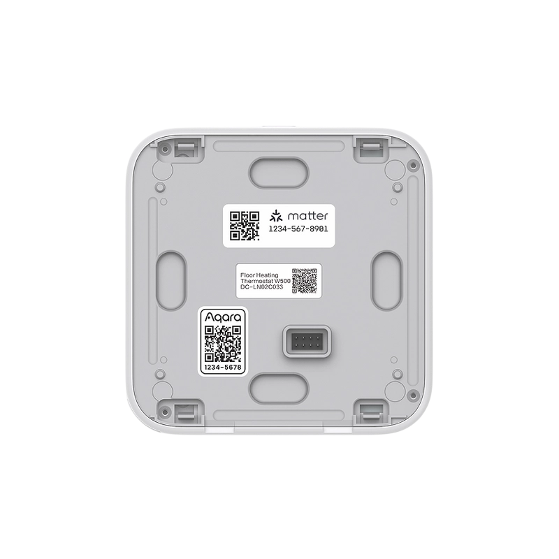 Умный термостат AQARA Floor Heating Thermostat W500 Белый
