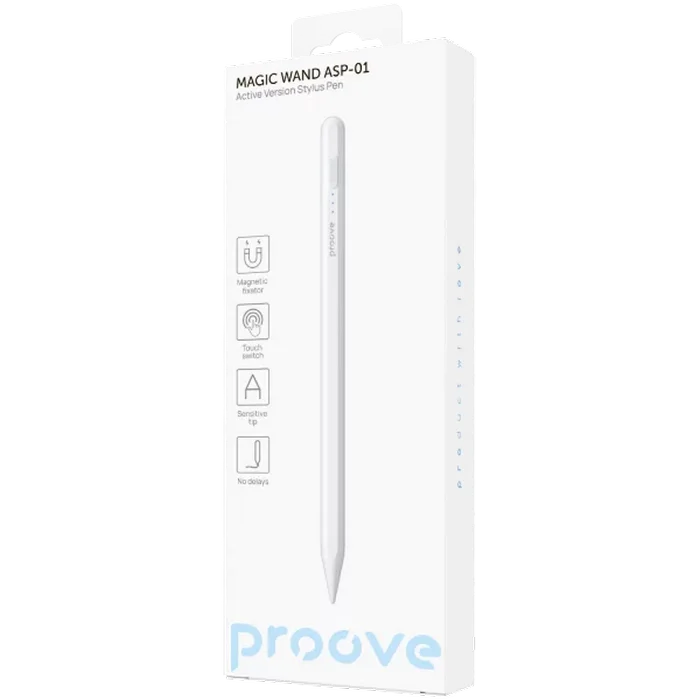 Stilus Proove Magic Wand ASP-01 Alb
13 g | Aluminiu,Plastic