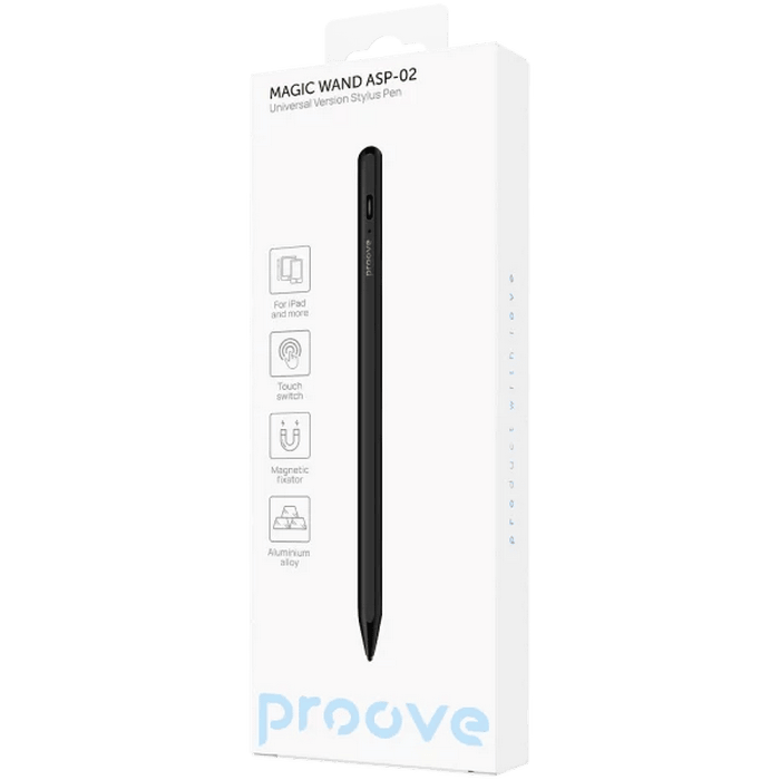 Stilus Proove Magic Wand ASP-02 Negru
13 g | Aluminiu,Plastic