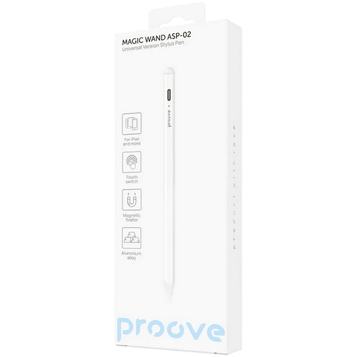 Stilus Proove Magic Wand ASP-02 Alb
13 g | Aluminiu,Plastic