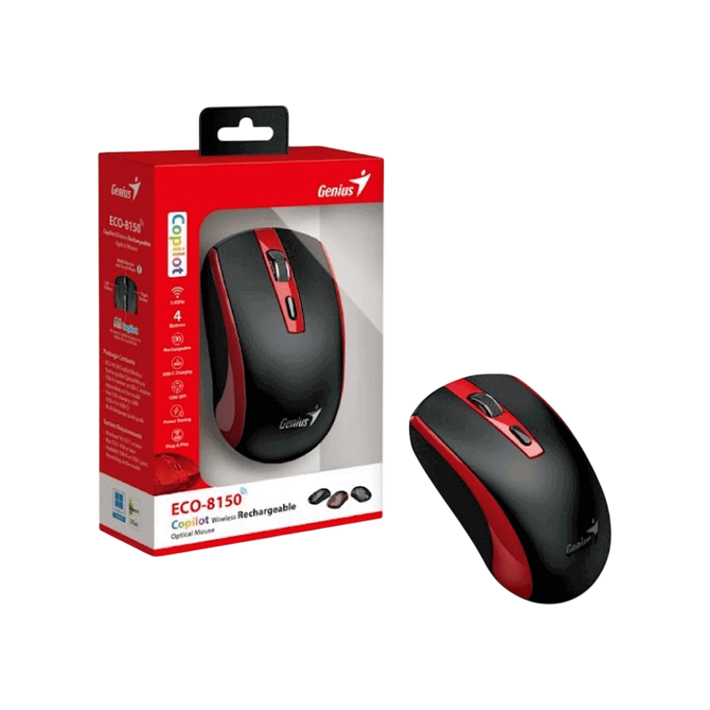 Мышь Genius ECO-8150 Красный