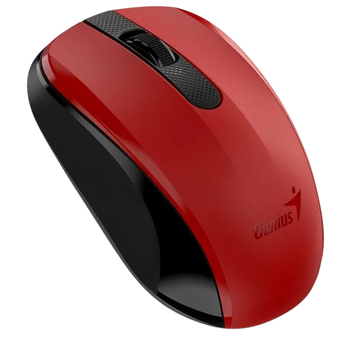 Mouse Genius NX-8008S Roșu
Optical | 1200 dpi | Fără fir