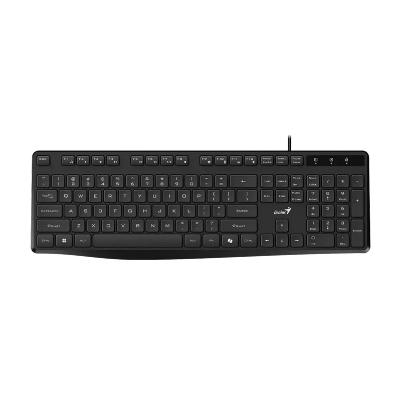 Клавиатура Genius KB-117S Мембрана Черный