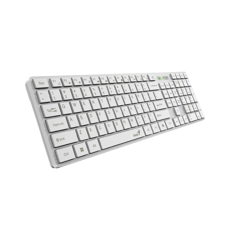 Клавиатура Genius SlimStar 126 Мембрана Белый