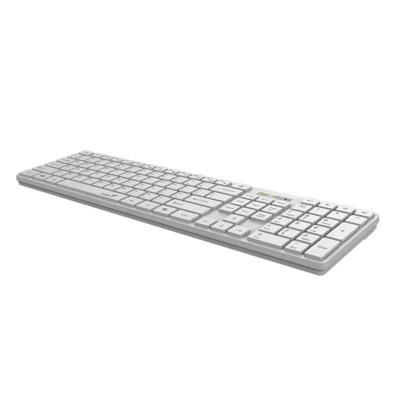 Клавиатура Genius SlimStar 126 Мембрана Белый