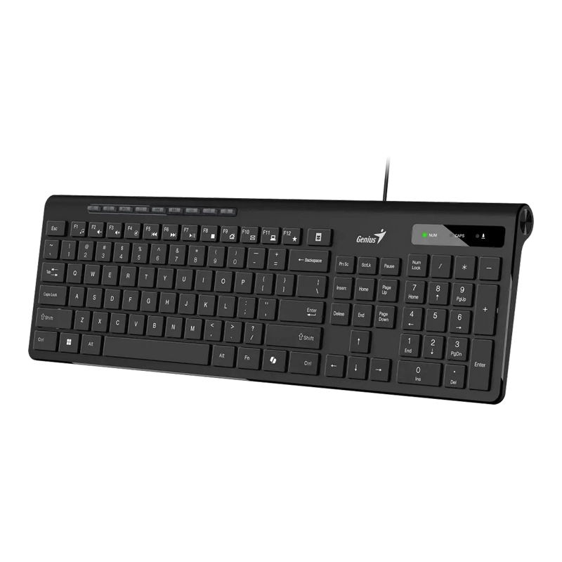 Клавиатура Genius SlimStar 230 II Мембрана Черный