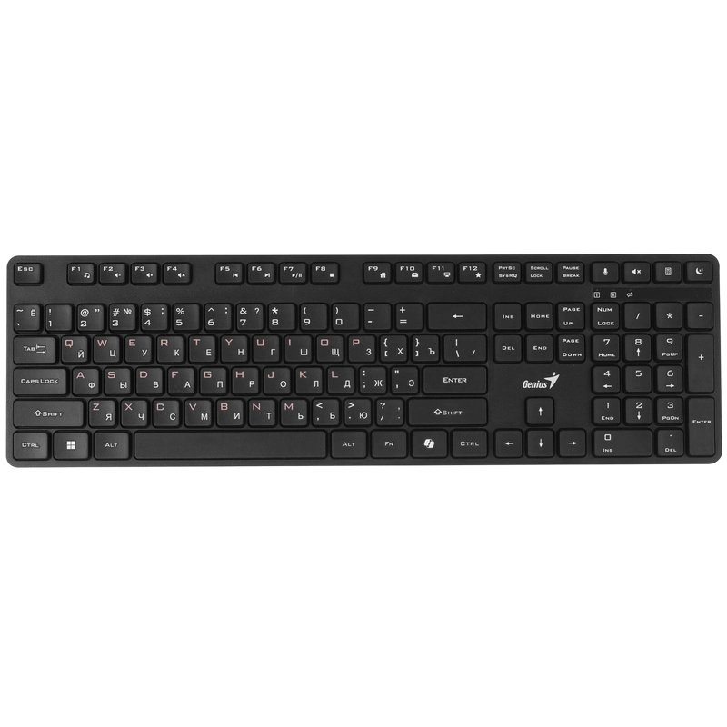 Клавиатура и мышь Genius KM-8216S Мембрана Черный