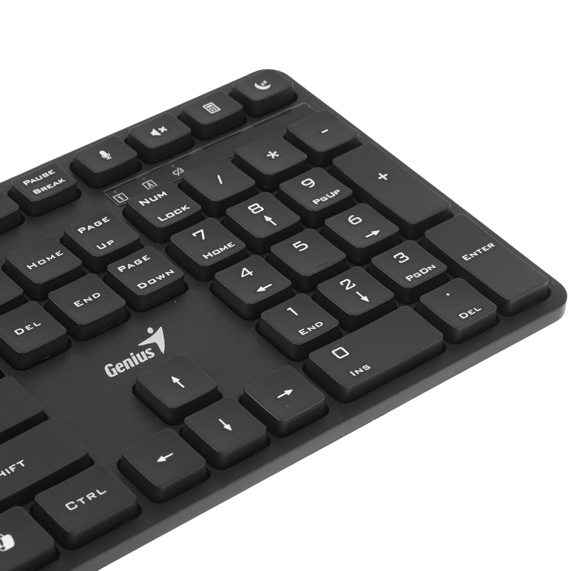 Клавиатура и мышь Genius KM-8216S Мембрана Черный