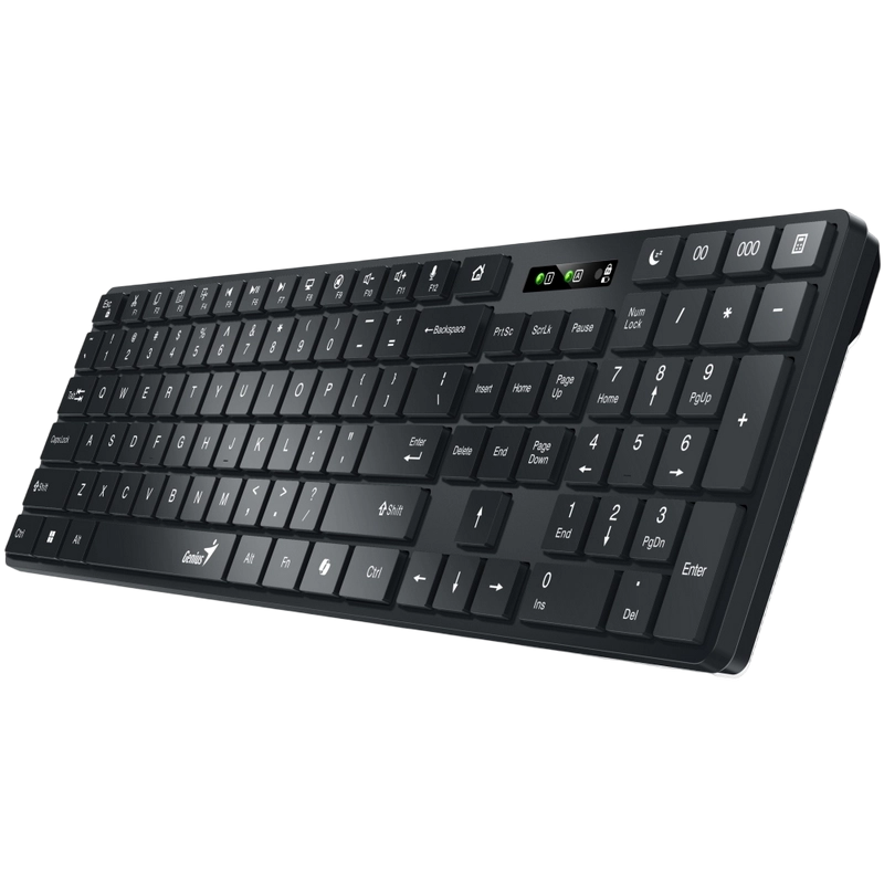 Клавиатура и мышь Genius SlimStar 8250 Мембрана Черный