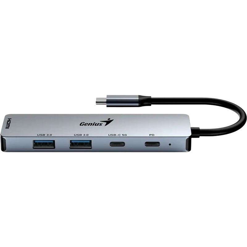 USB-концентратор Genius UH-500 Серый
