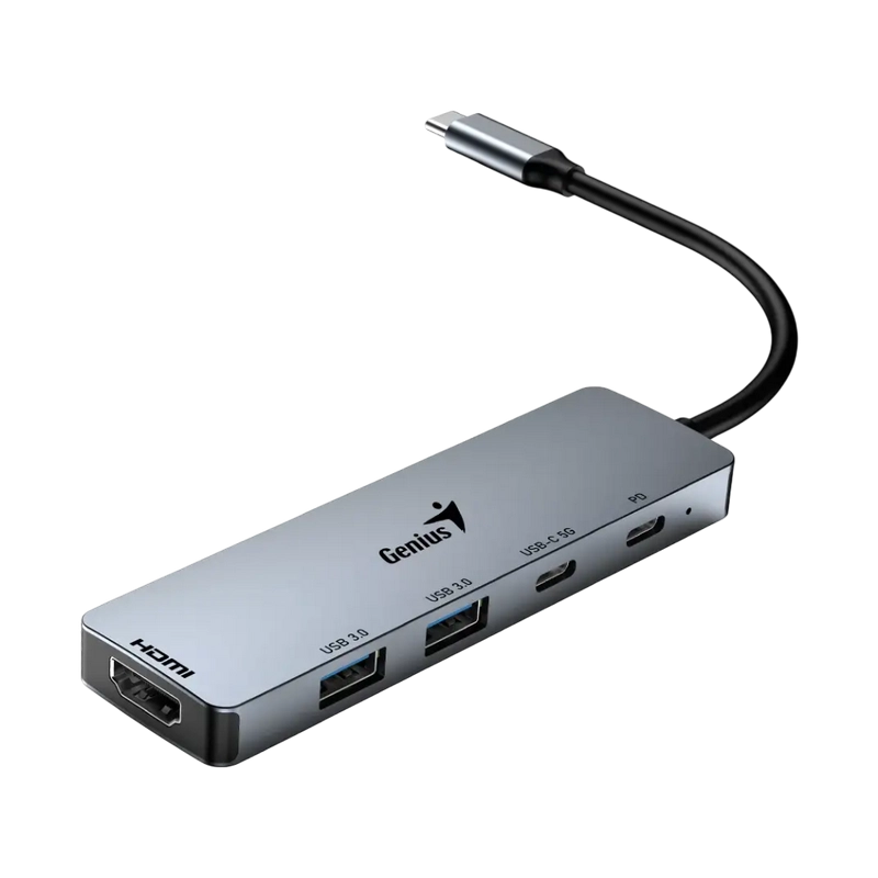 USB-концентратор Genius UH-500 Серый