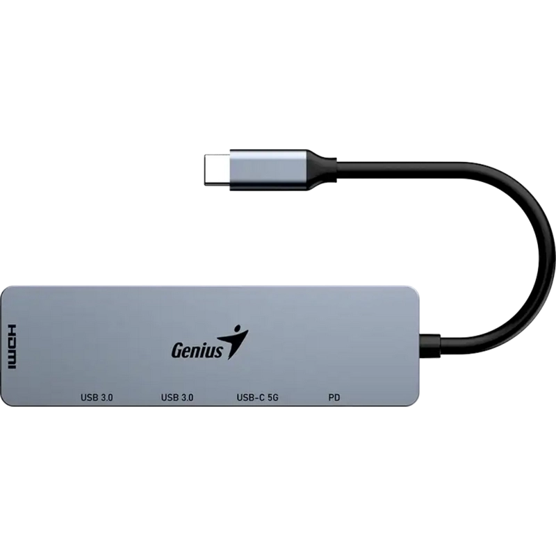USB-концентратор Genius UH-500 Серый