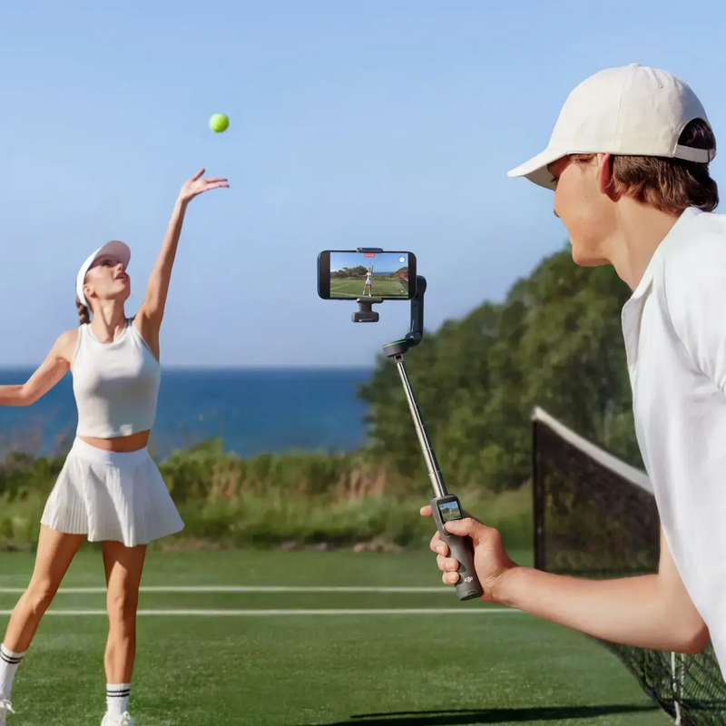 Монопод для селфи DJI Osmo Mobile 8P Advanced Tracking Combo Серый