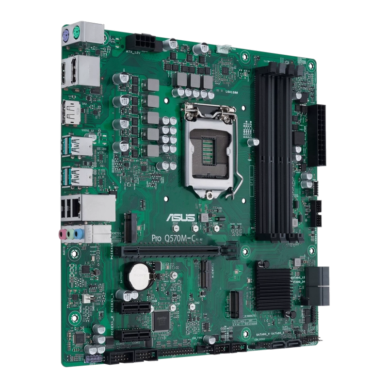 Материнская плата ASUS PRO Q570M-C/CSM LGA1200 Micro-ATX