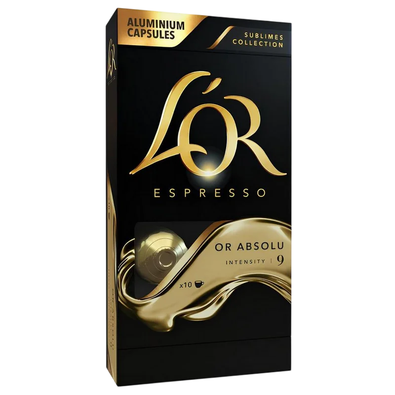 Cafea L'OR Espresso Or Absolu
În capsule | 10 buc