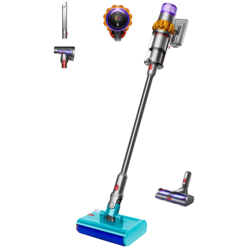 Вертикальный Пылесос Dyson V15s Detect Submarine Серебристый