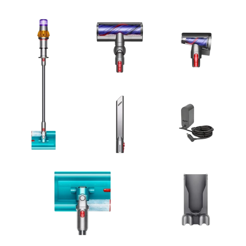 Вертикальный Пылесос Dyson V15s Detect Submarine Серебристый