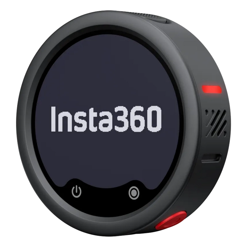 Портативный записывающий микрофон Insta360 Mic Pro (1 TX + 1 RX) Беспроводной Черный