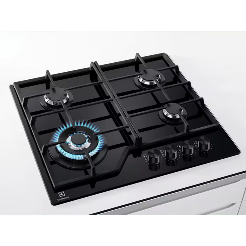 Plită pe gaz Electrolux KGS6436K Negru
Oțel emailat