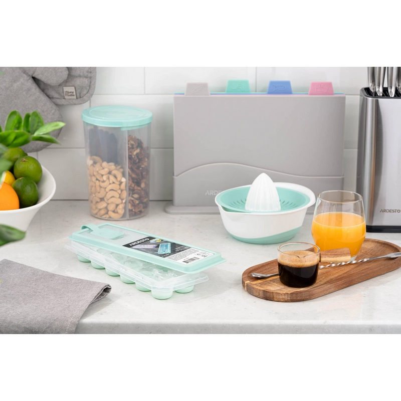 Tavă pentru cuburi de gheață Ardesto AR1104TP Fresh Albastru
Plastic,Silicon | 120 g