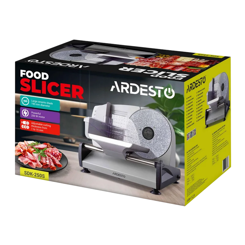Ломтерезка Ardesto SDK-250S Серый