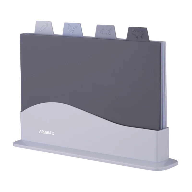 Set de tocătoare de bucătarie Ardesto AR1404GB Fresh Gri
Plastic | 1480 g