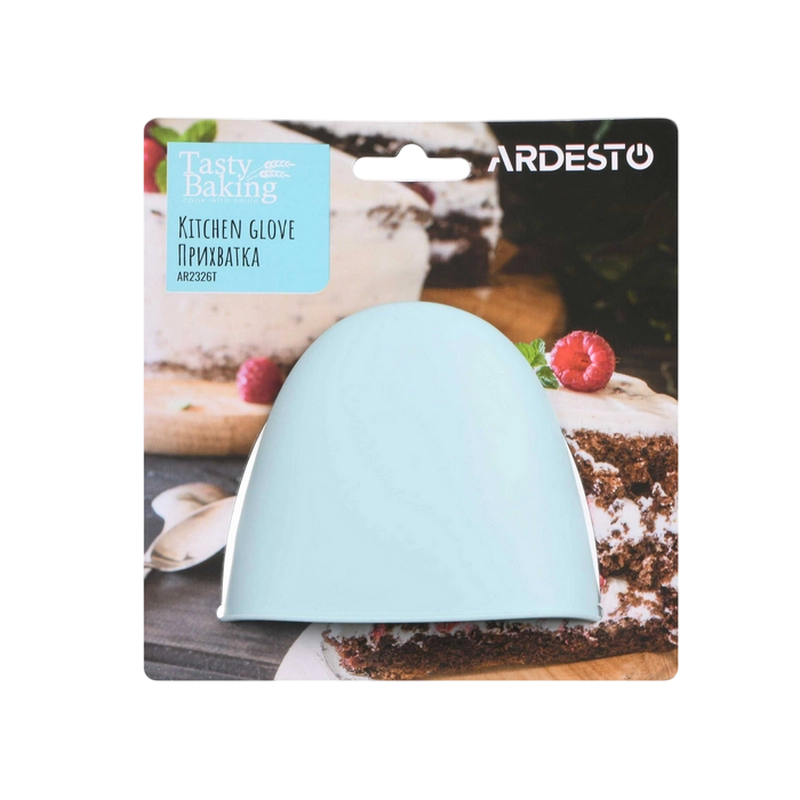 Mănușă de bucătărie Ardesto AR2326T Tasty baking Albastru deschis
Silicon | 70 g