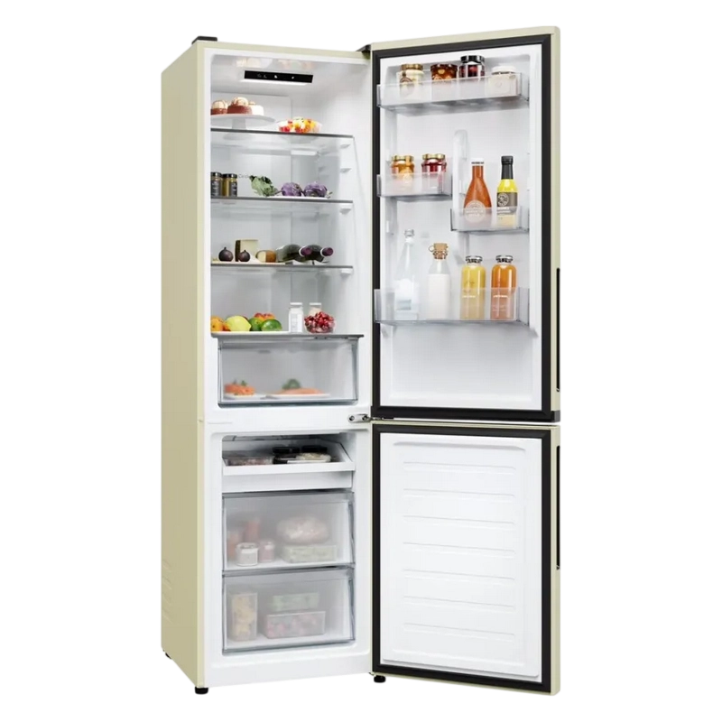 Холодильник Candy CNCQ2T518EC Кремовый