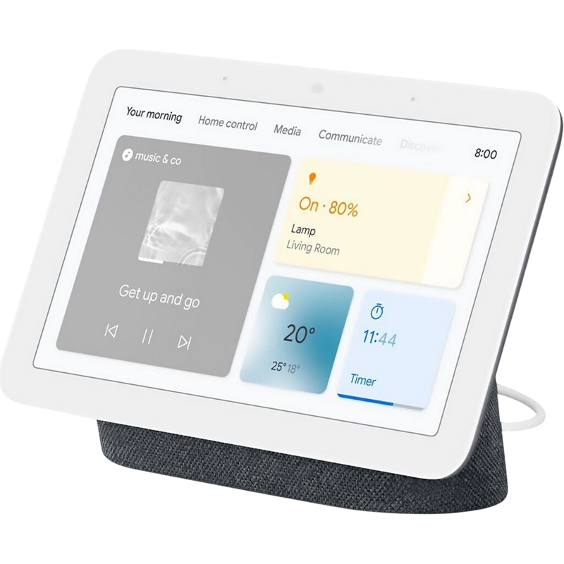 Умная колонка Google Nest Hub 2nd Gen Charcoal