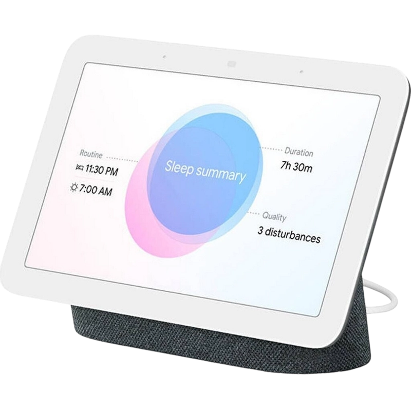 Умная колонка Google Nest Hub 2nd Gen Charcoal