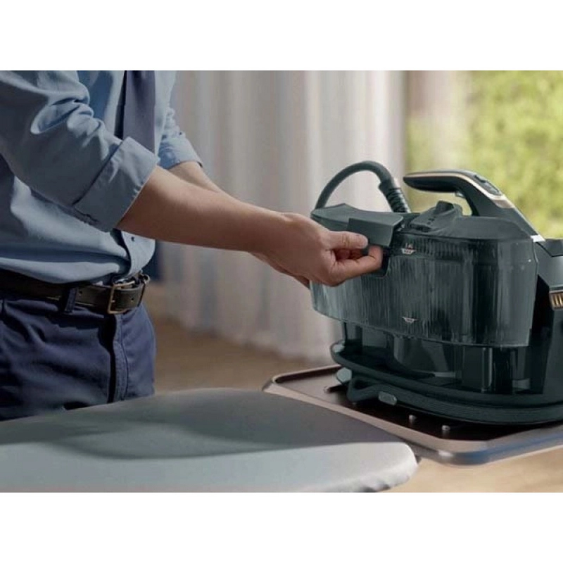 Fier de călcat cu generator de abur Philips PSG8200/70 Verde
3120 W | 210 g/min | 1400 ml | SteamGlide Elite
