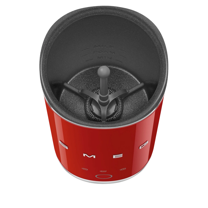 Взбивание молока Smeg MFF02RDEU