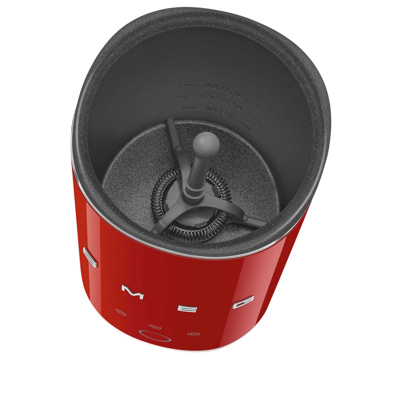 Взбивание молока Smeg MFF02RDEU