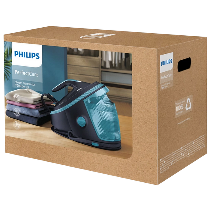 Fier de călcat cu generator de abur Philips PSG7200/20 Albastru
3120 W | 600 g/min | 1500 ml | SteamGlide Elite